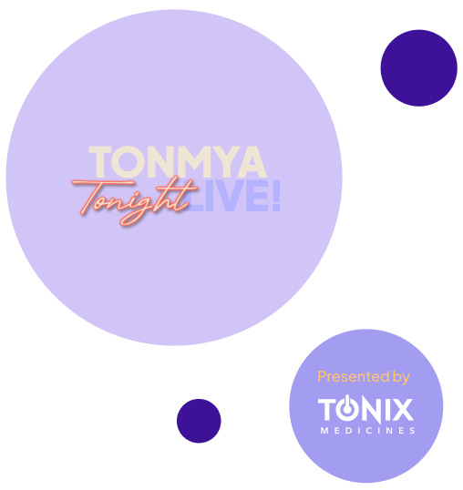 TONMYA Tonight Show - fibromyalgia webcast banner